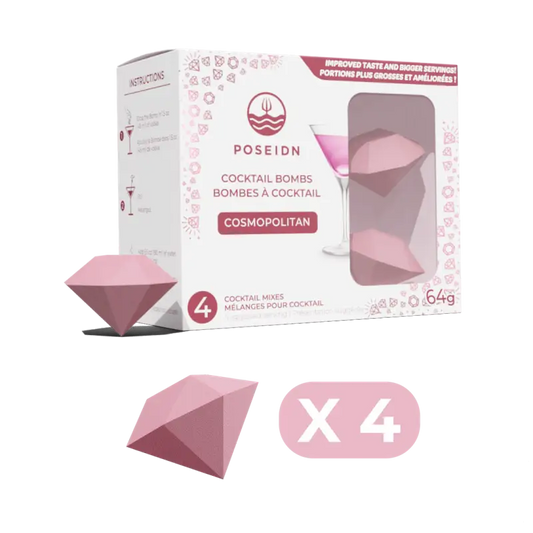 Bombes à cocktail - Cosmopolitan - 4-pack - Cocktail Bombs