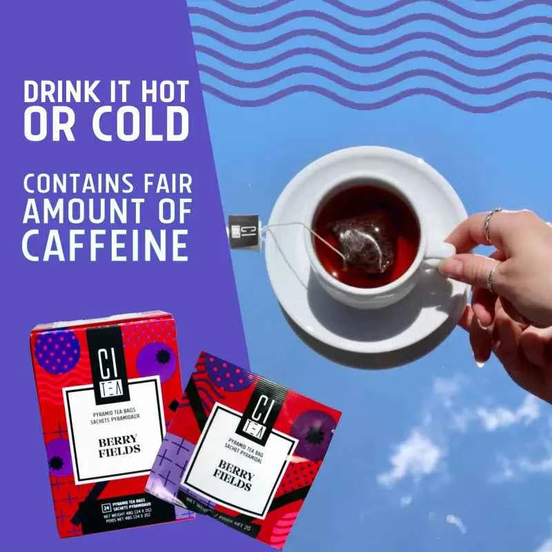 Sachets de thé aux baies - Bougie d'Ève