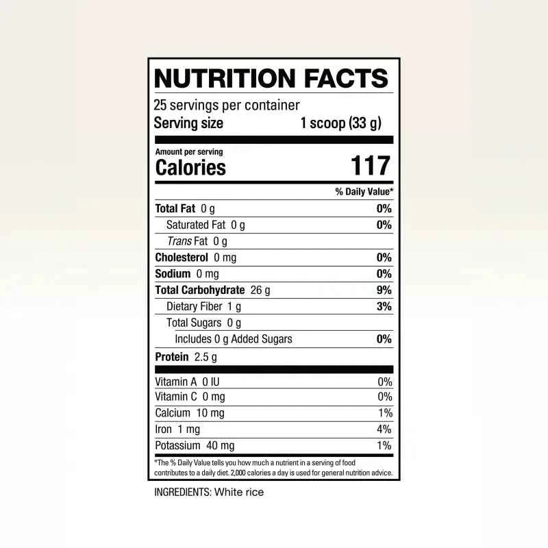 Crème de riz - Plain - Bougie d'Ève