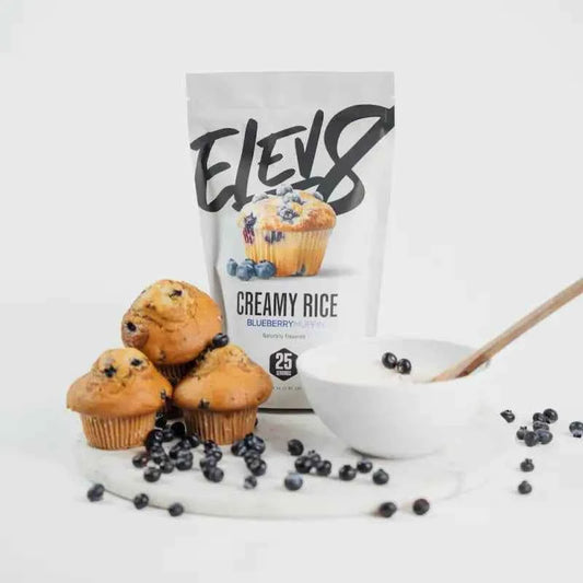 Crème de riz - Muffin aux myrtilles