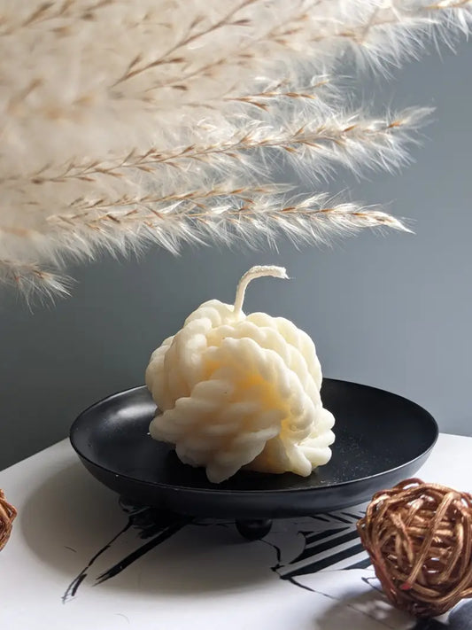 Bougie mini balle de laine - Bougies décoratives vases