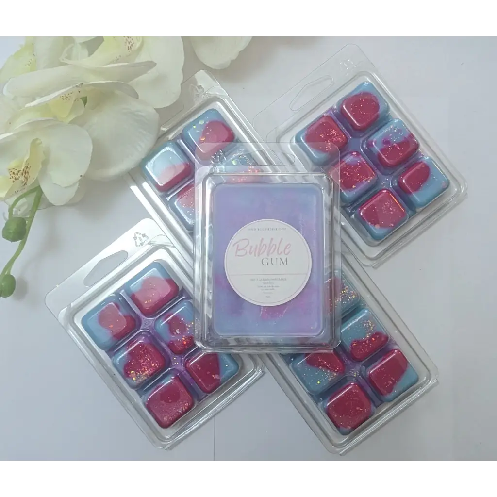 Assortiment de cubes de cire de soja pour diffuseurs, une solution écologique au Québec