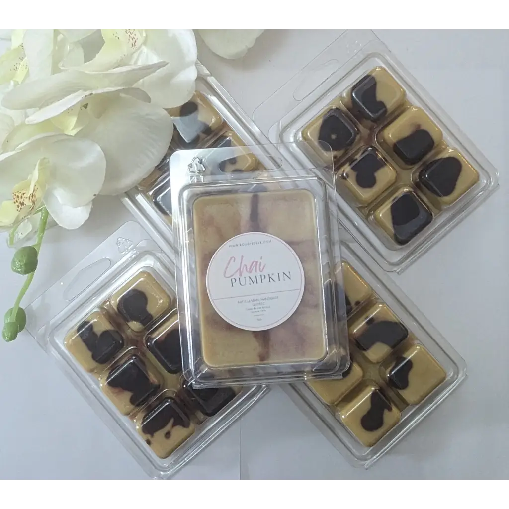 Cubes de cire de soja pour diffuseurs dans un emballage clamshell écologique