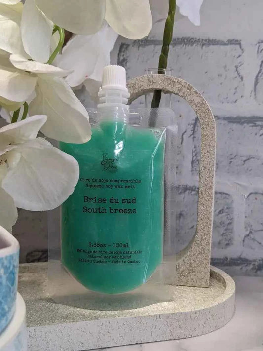 Cire Fondante parfumée compressible