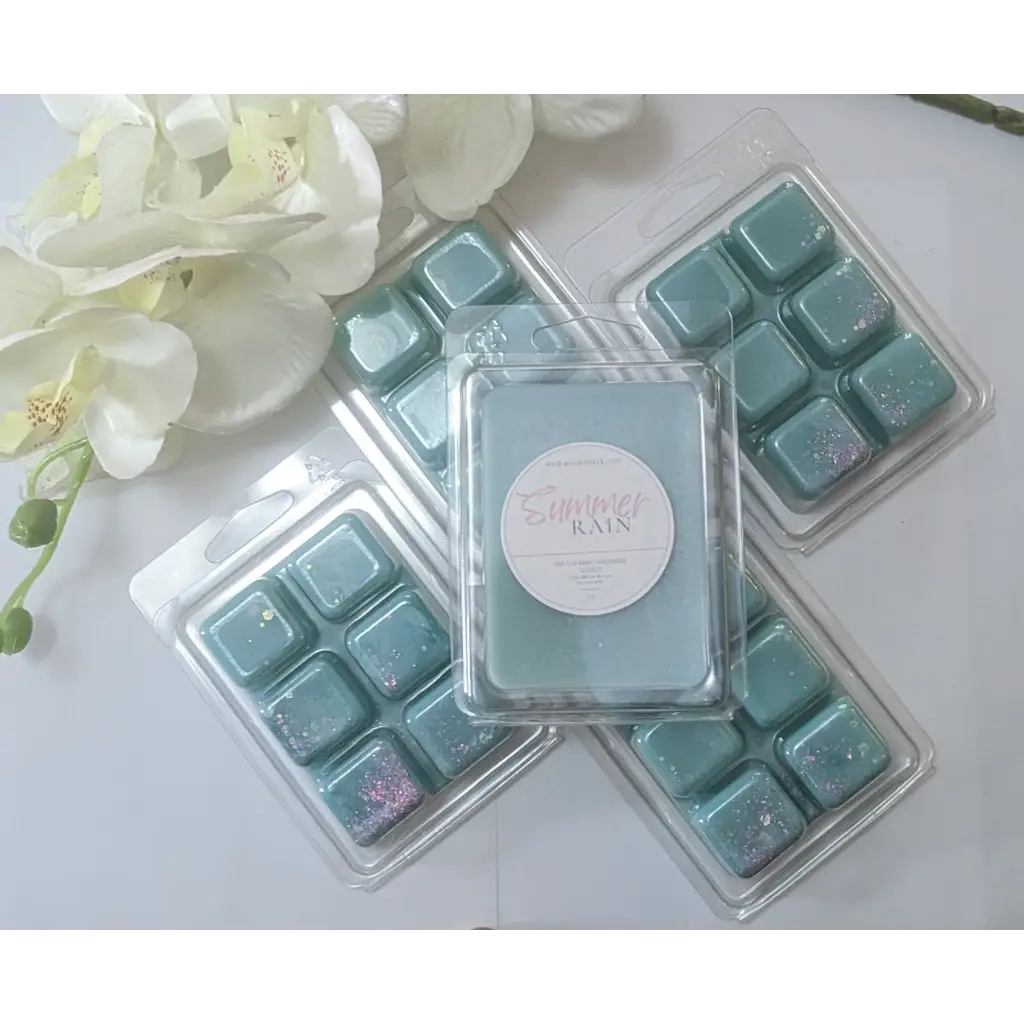 Cubes de cire de soja bleus pour diffuseurs, solution écologique idéale au Canada