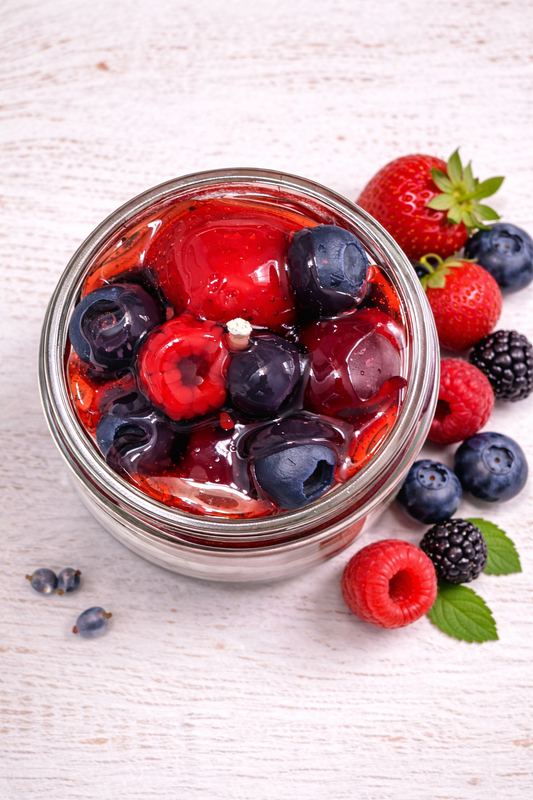 La bougie gourmande mini délice - Confiture de baies