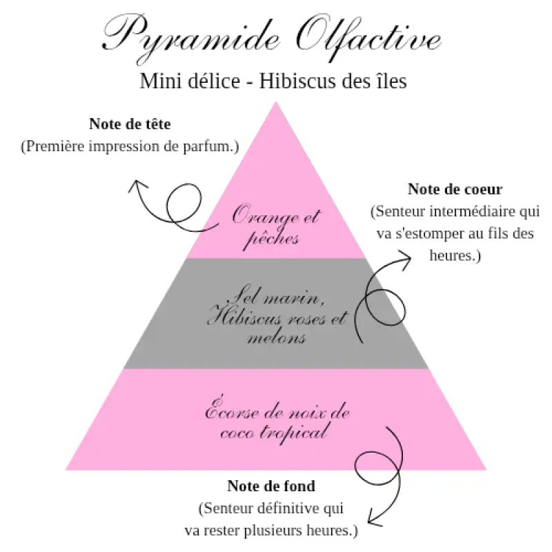 La mini délice - Hibiscus des îles - gourmande Bougies