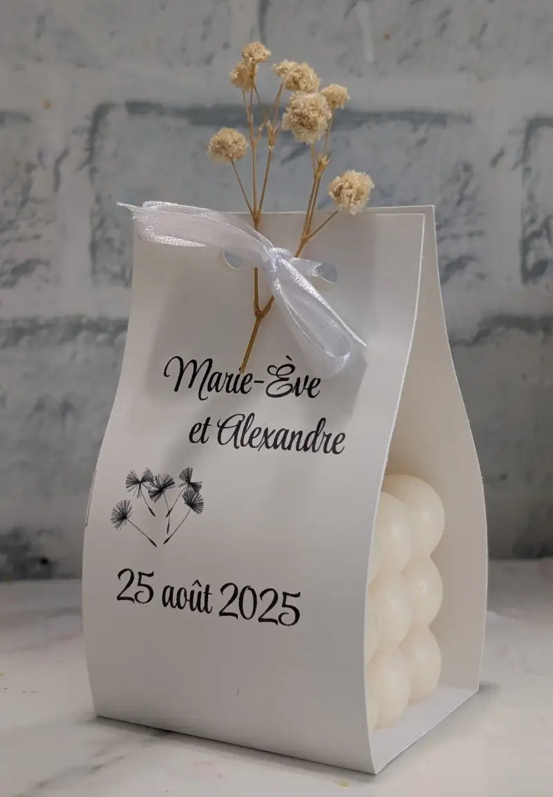 de mariage (24 unités) - Bougies décoratives et accessoires