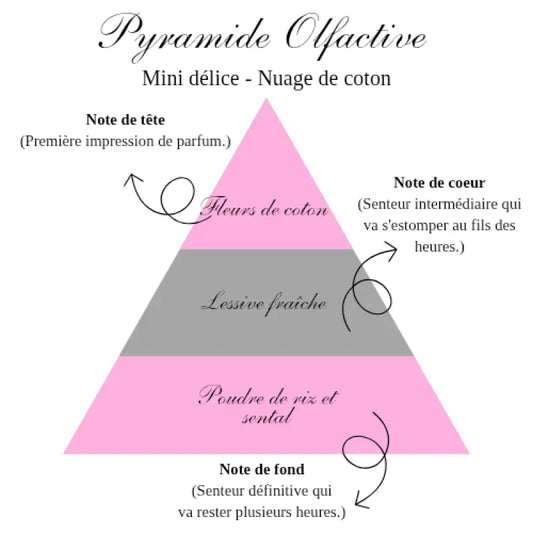 La mini délice - Nuage de coton - gourmande Bougies de soja