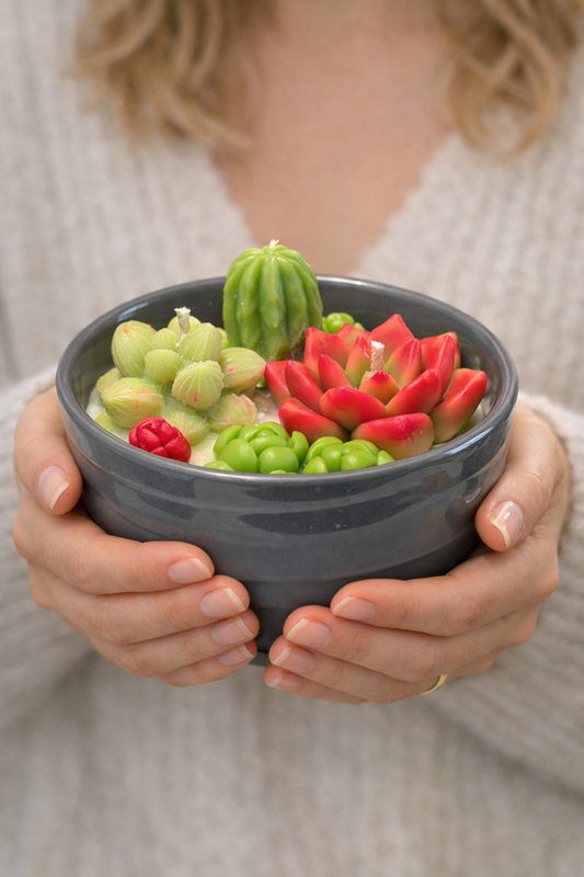 La bougie de soja - Fruits de cactus