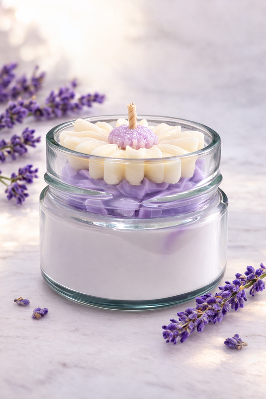 La bougie gourmande mini délice - Lavande