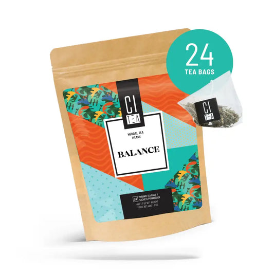 Sachets de thé à base de plantes Balance