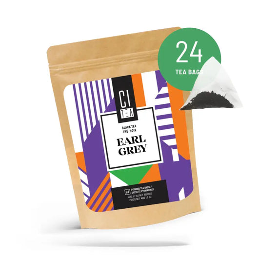 Sachets de thé noir Earl Grey