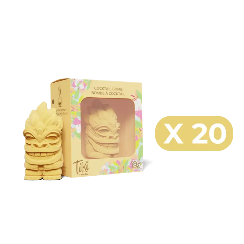 Bombes à cocktail - Tiki Mai Tai - 20-unit case - Cocktail
