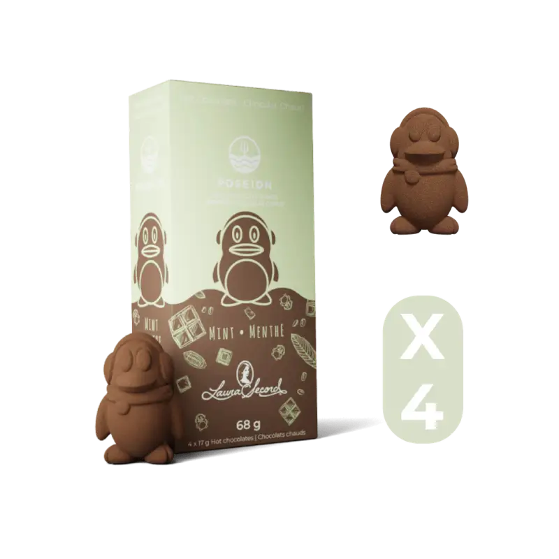 Bombes de chocolat chaud - menthe - 4-pack - Hot Chocolate