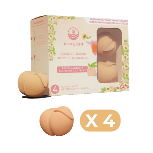 Bombes à cocktail - Margarita à la pêche - 4-pack