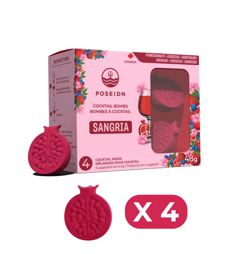 Bombes à cocktail - Pomegranate Hibiscus & Honeyberry