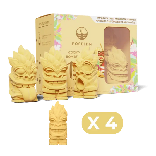 Bombes à cocktail - Tiki Mai Tai - 4-pack - Cocktail Bombs