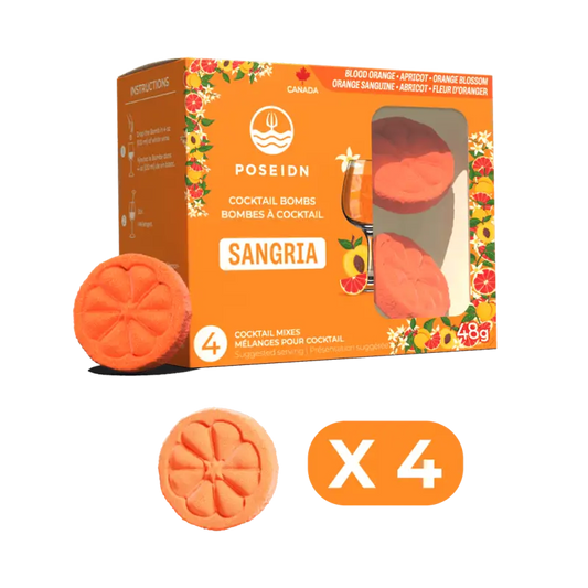 Bombes à cocktail - Orange sanguine abricot et fleur