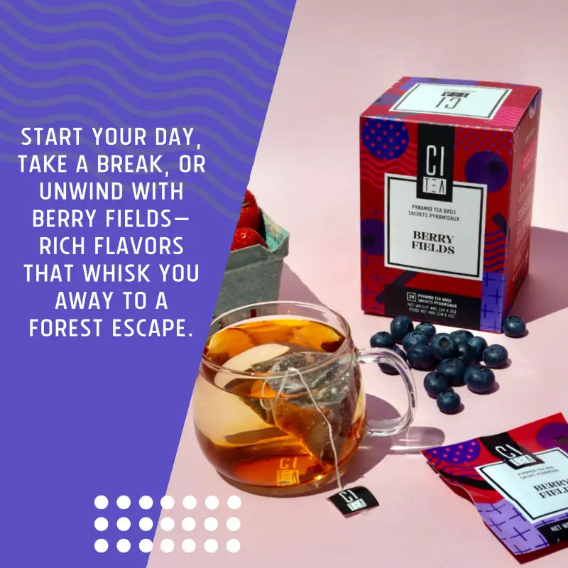 Berry Fields - Sachets de thé aux baies