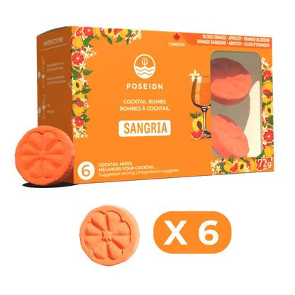 Bombes à cocktail - Orange sanguine, abricot et fleur d'oranger - Bougie d'Ève