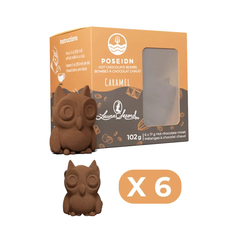 Bombes de chocolat chaud - Caramel - 6-pack - Hot Chocolate