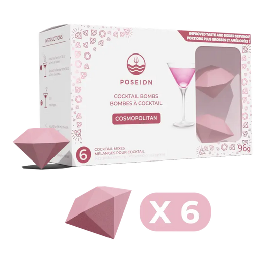 Bombes à cocktail - Cosmopolitan - 6-pack - Cocktail Bombs