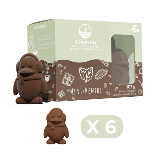 Bombes de chocolat chaud - menthe - 6-pack - Hot Chocolate