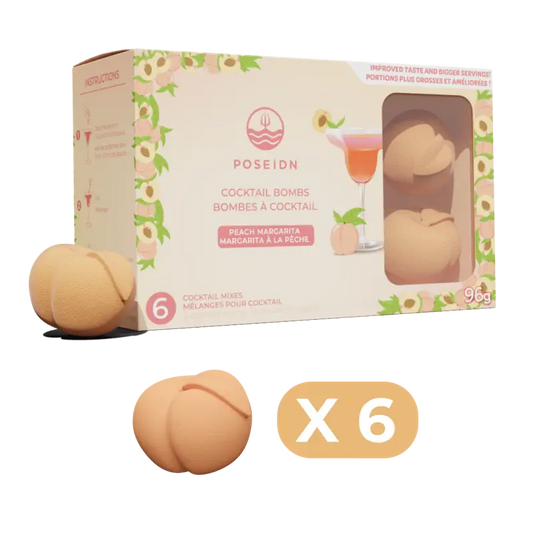 Bombes à cocktail - Margarita à la pêche - 6-pack