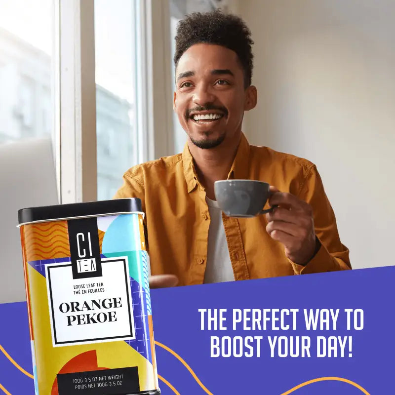 Coffret cadeau - Thé en vrac et infusion Orange Pekoe