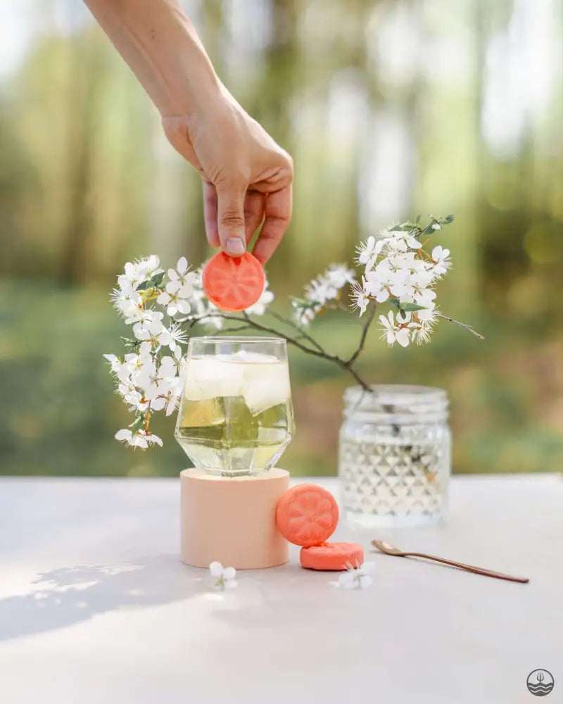 Bombes à cocktail - Orange sanguine abricot et fleur