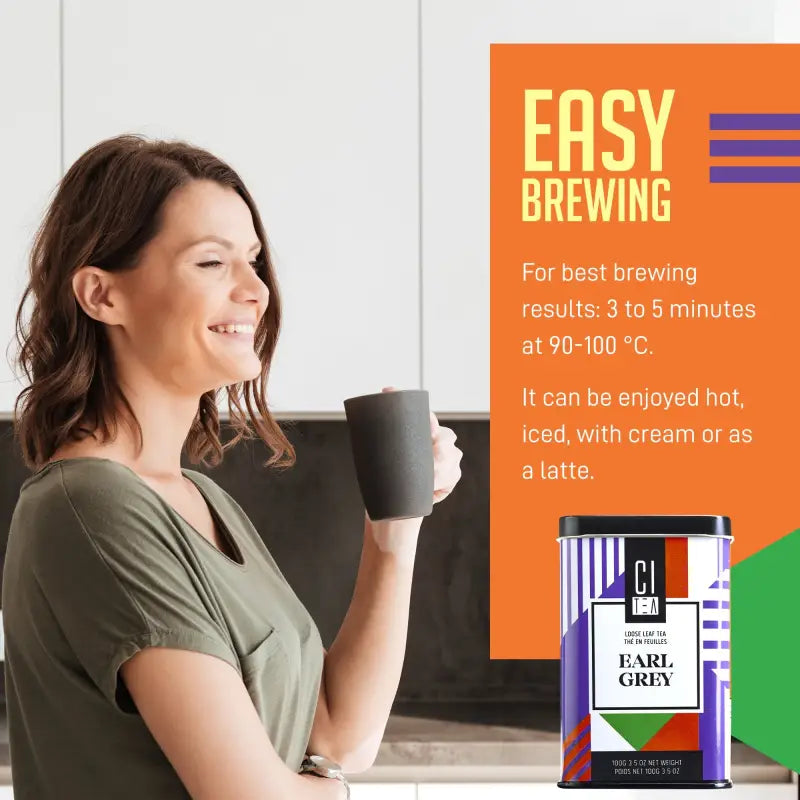 Thé Earl Grey en vrac, lot de deux - 200 g