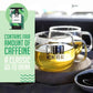 Thé vert bio en vrac avec boule de thé - 80 g - Bougie d'Ève