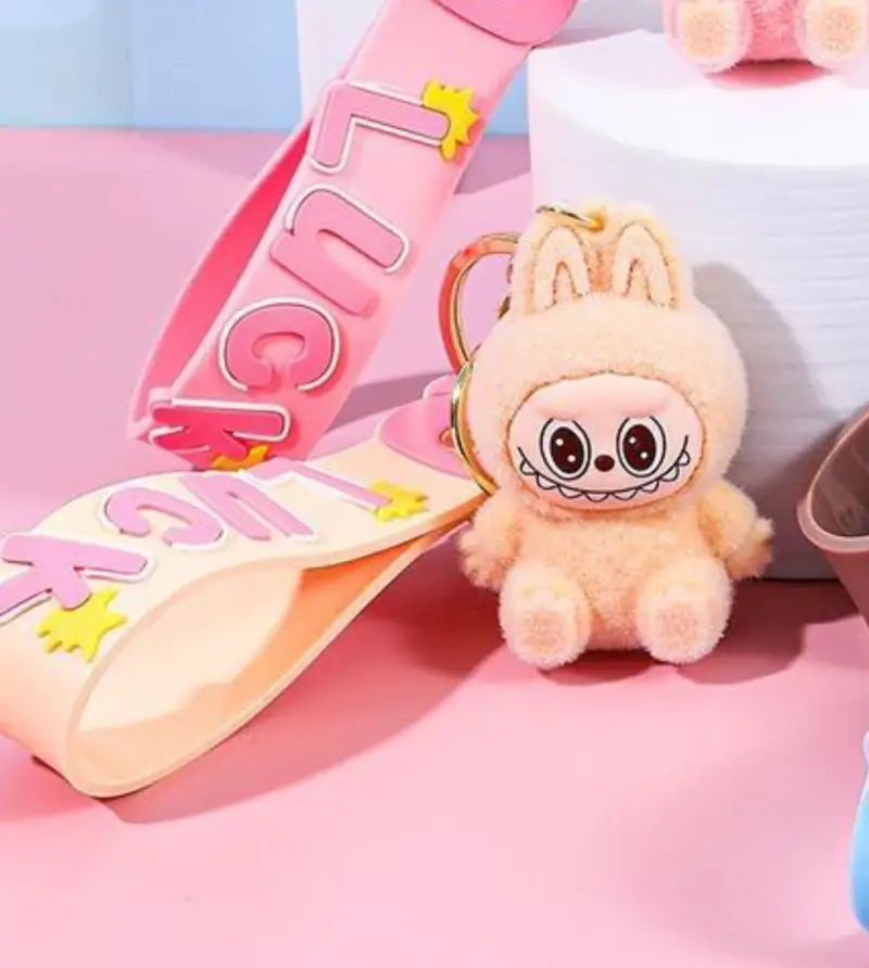 Porte-clés Labubu - Tan