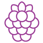 Bombes à cocktail - Mûre pomme verte et vanille