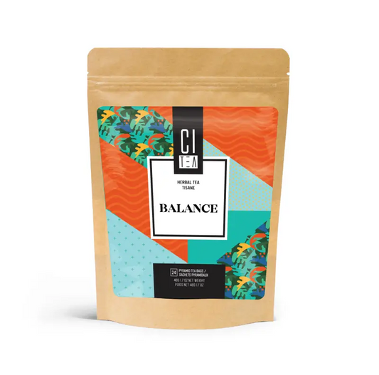 Sachets de thé à base de plantes Balance