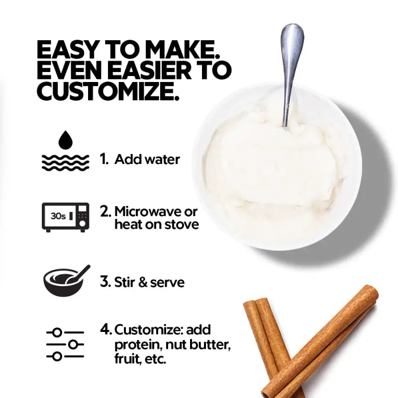 Crème de riz - Tarte aux pommes - Cream of Rice Produits