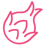 Bombes à cocktail - Fruit du dragon pêche et fleur