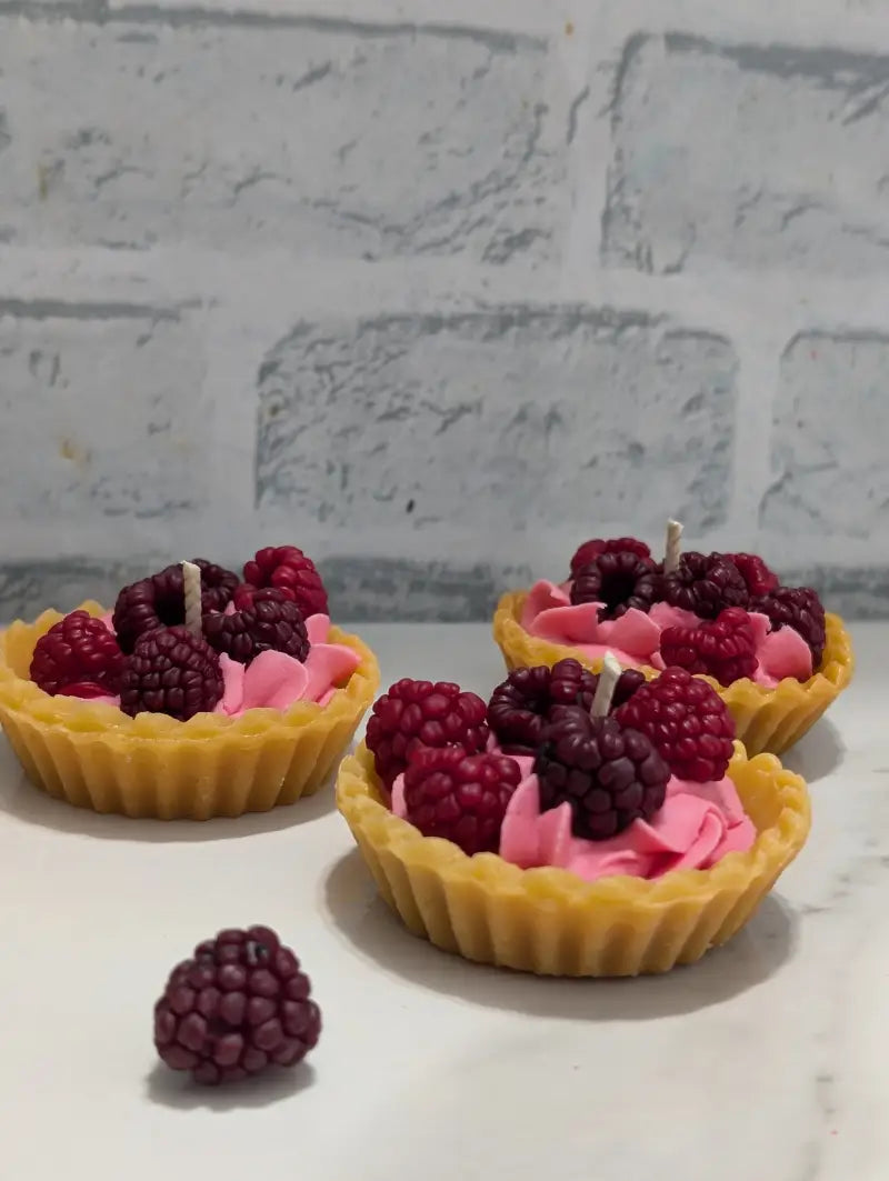 Les minis tartelettes - Bougie gourmande Les bougies