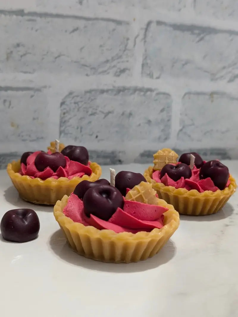 Les minis tartelettes - Bougie gourmande Les bougies