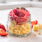 La bougie gourmande mini délice - Shortcake aux fraises