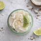 La bougie gourmande mini délice - Lime coco
