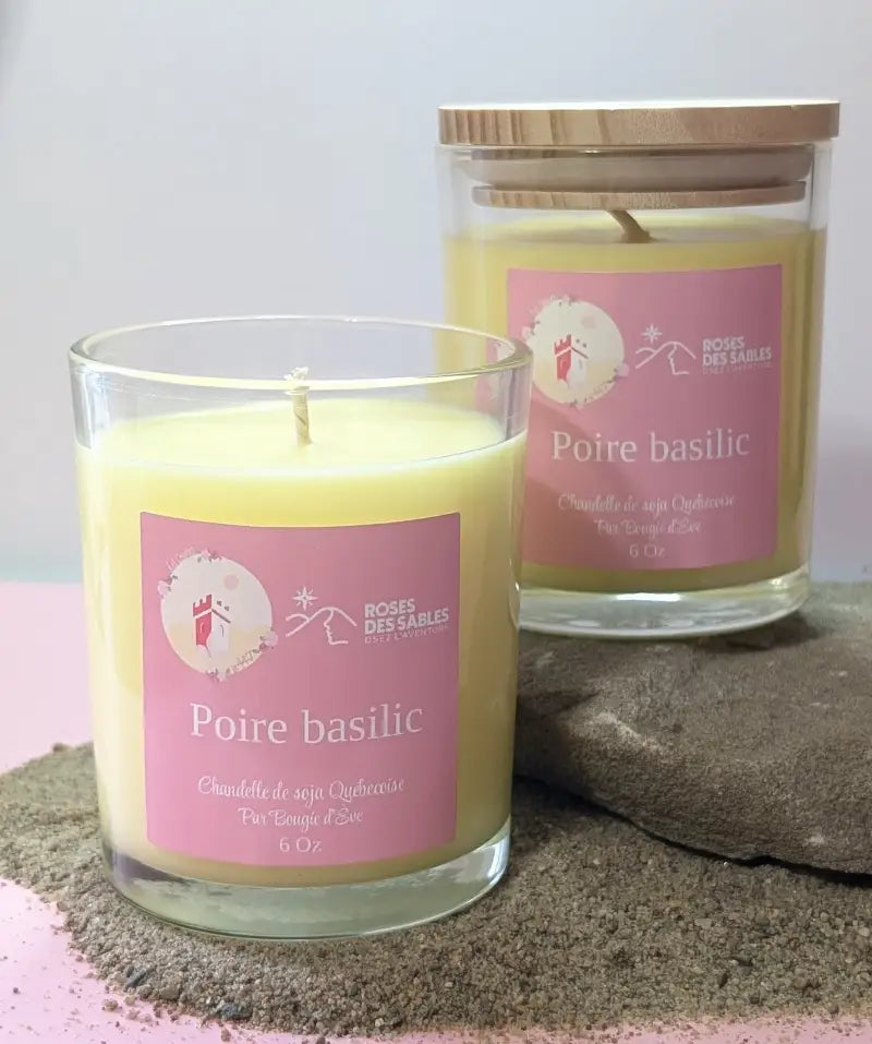 Bougie Roses des sables