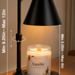 Lampe chauffante pour bougie - Noire