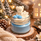 La bougie gourmande mini délice - Édition de Noël - Ourson des neiges