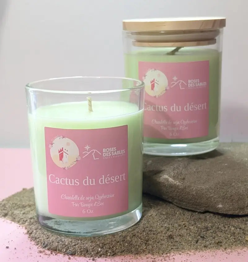 Bougie Roses des sables