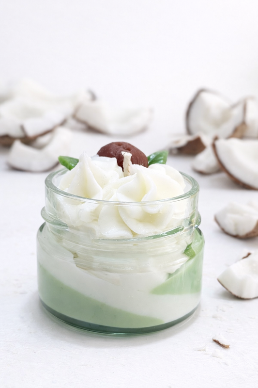 La bougie gourmande mini délice - Coconut paradise