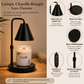 Lampe chauffante pour bougie - Noire