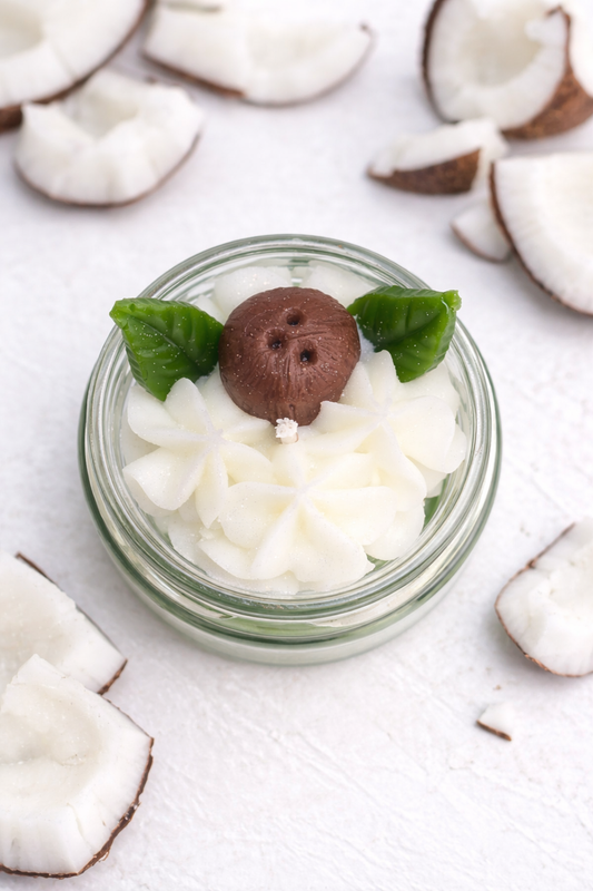 La bougie gourmande mini délice - Coconut paradise