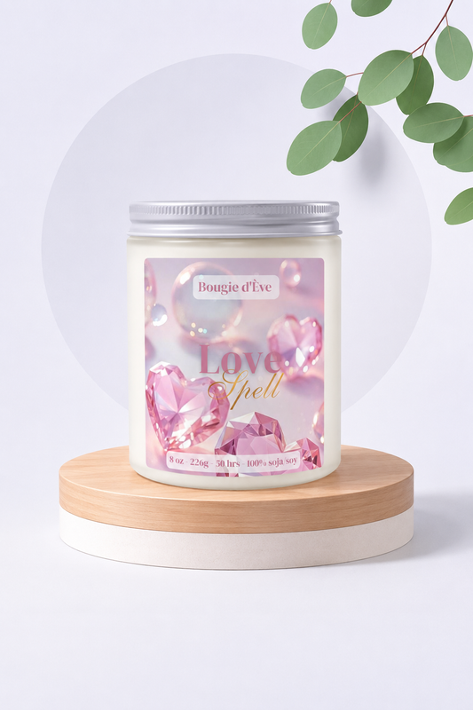 Bougie de soja 8 oz - Love spell
